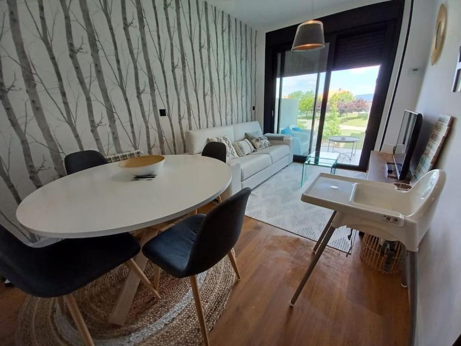 Precioso Apartamento Con Terraza Y Piscina En Portonovo-Sanxenxo Εξωτερικό φωτογραφία